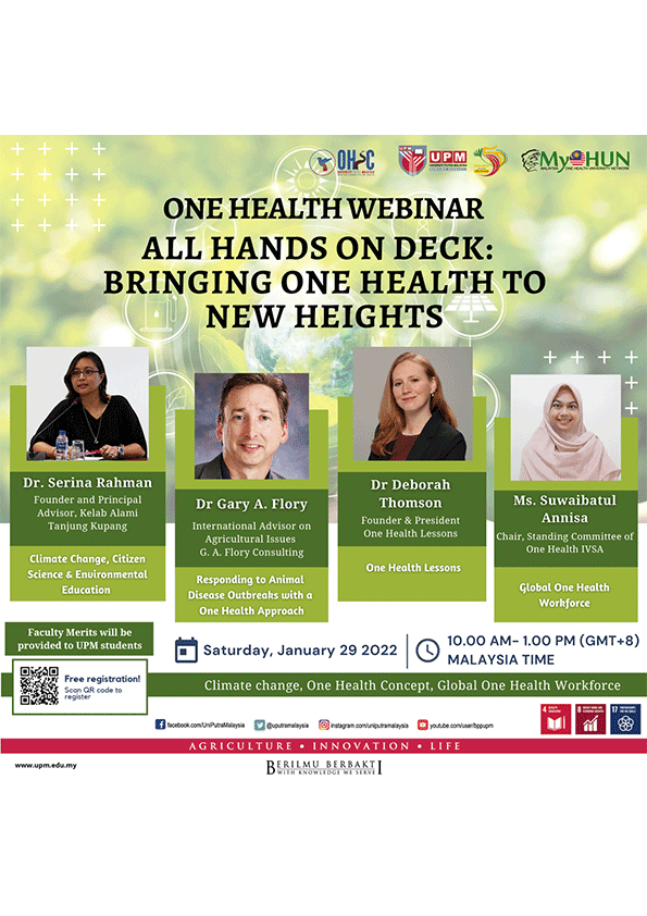 Webinar: 'All Hands on Deck: Bringing One Health to New Heights