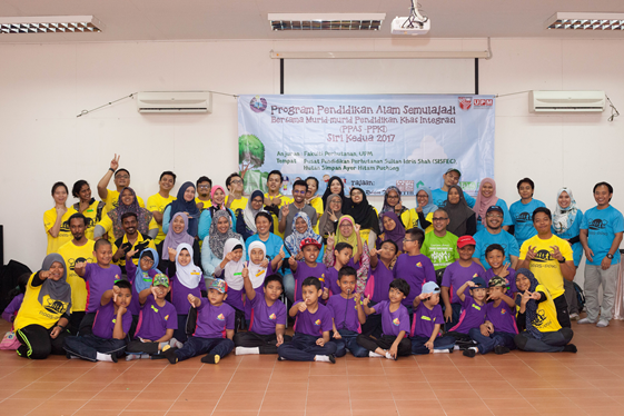 Program Pendidikan Alam Semulajadi Ppas Bersama Murid Murid Program Pendidikan Khas Integrasi Ppki Universiti Putra Malaysia